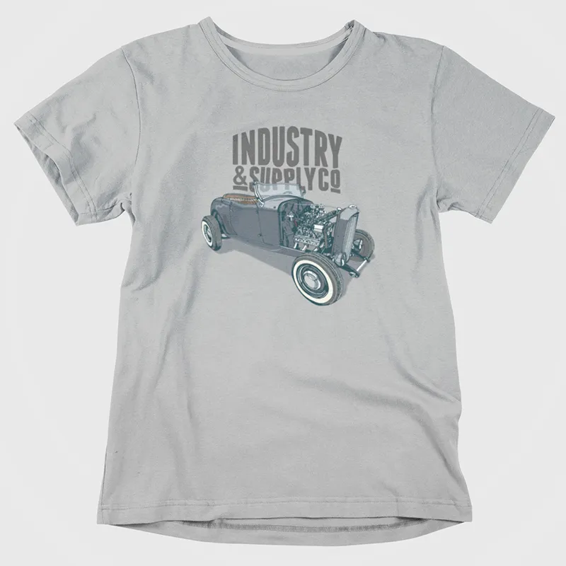 1932 MODEL B FORD (FRONT & BACK PRINT) T-SHIRT