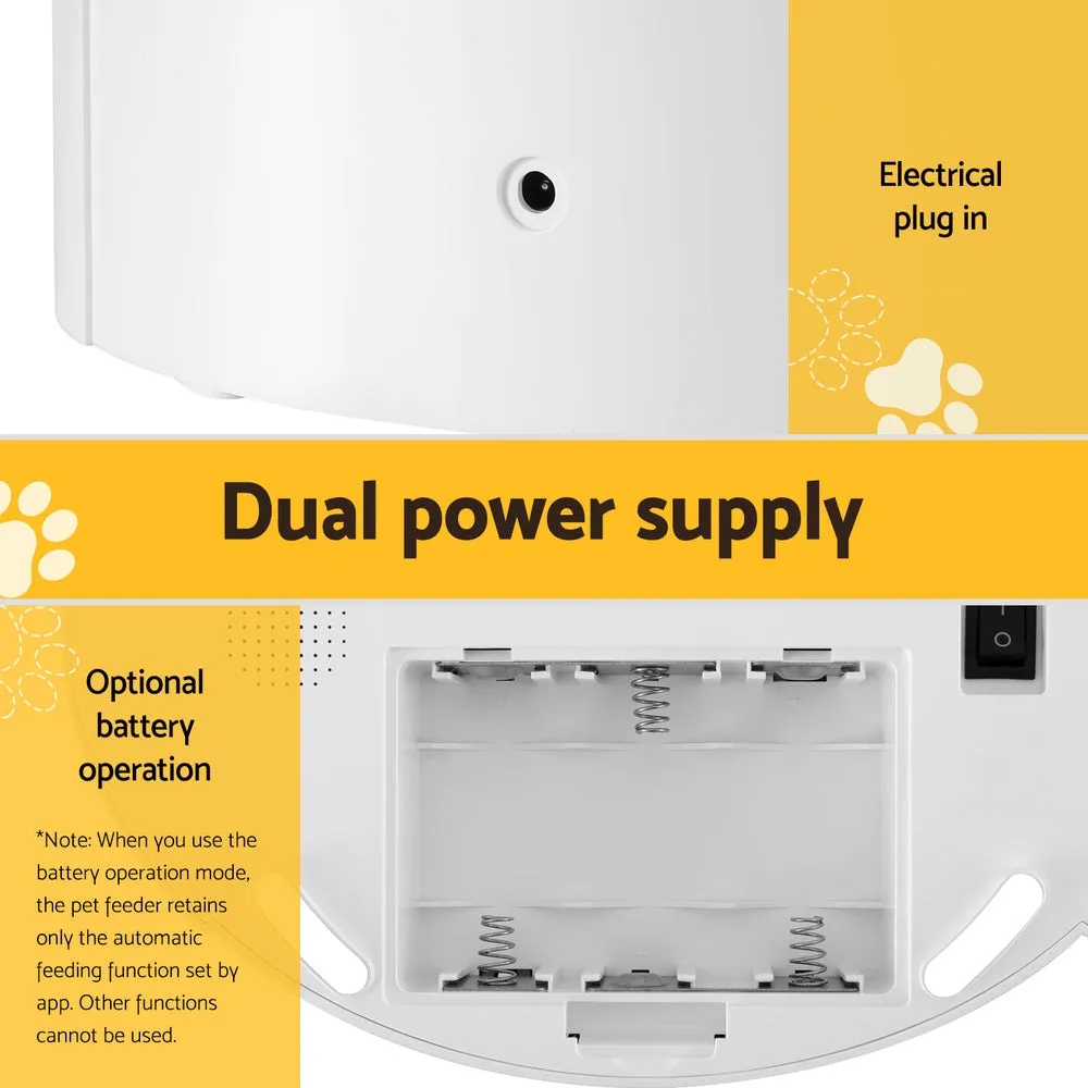 7L WiFi Automatic Pet Feeder with Timer & Voice Recording - iPet