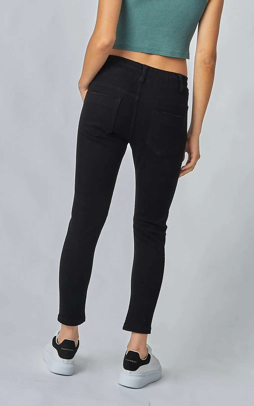 Active Denim Black Jeans