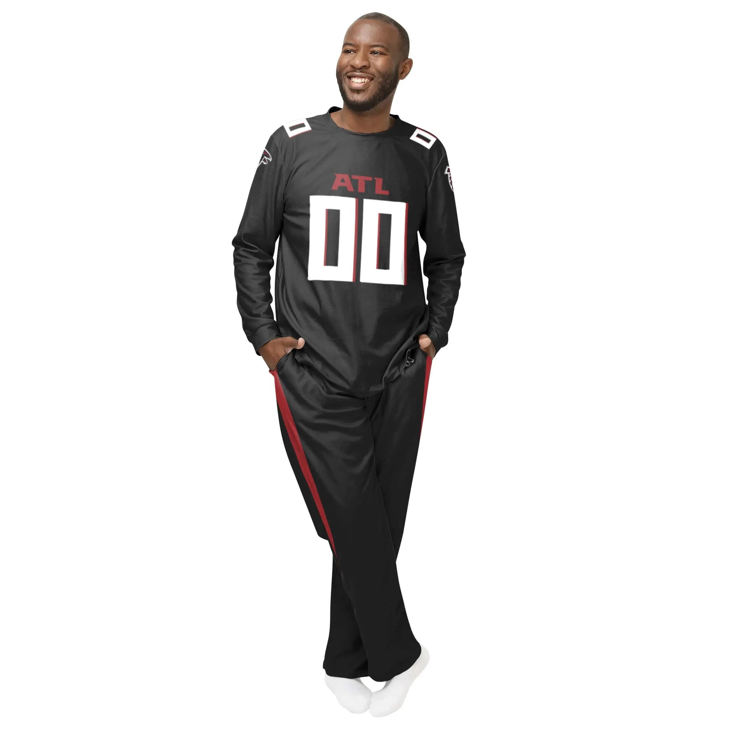 Atlanta Falcons NFL Mens Gameday Ready Pajama Set