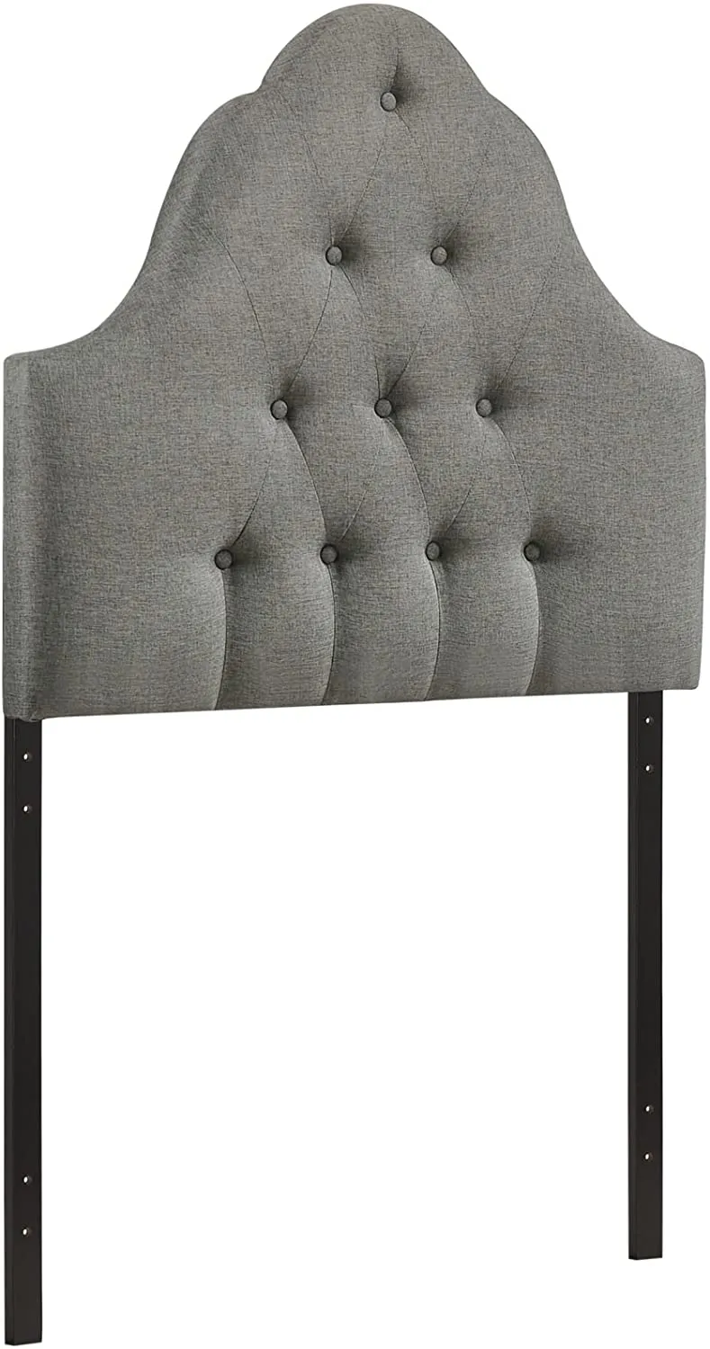 Ava Gray Fabric Headboard