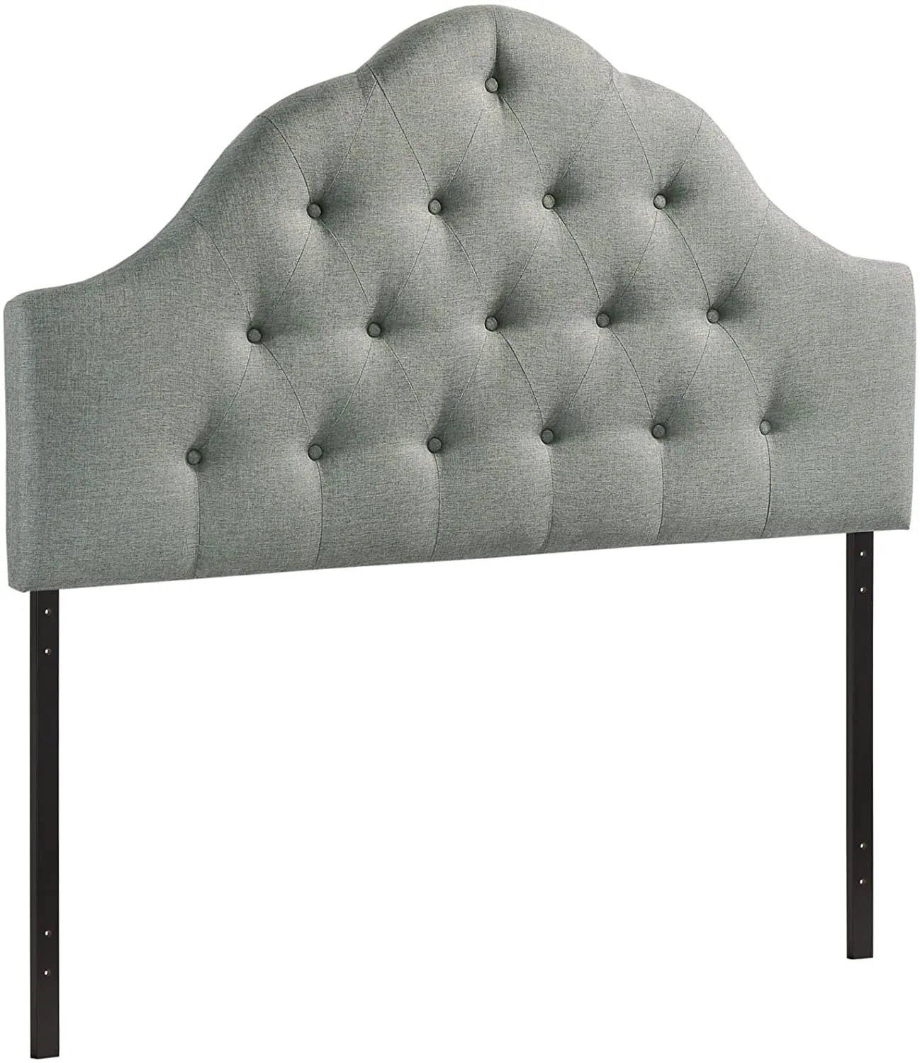 Ava Gray Fabric Headboard