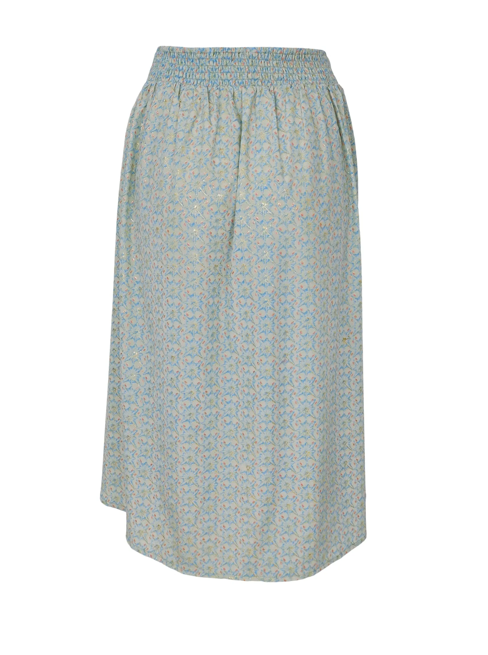 BCLUNA wide midi skirt - Paradise Blue