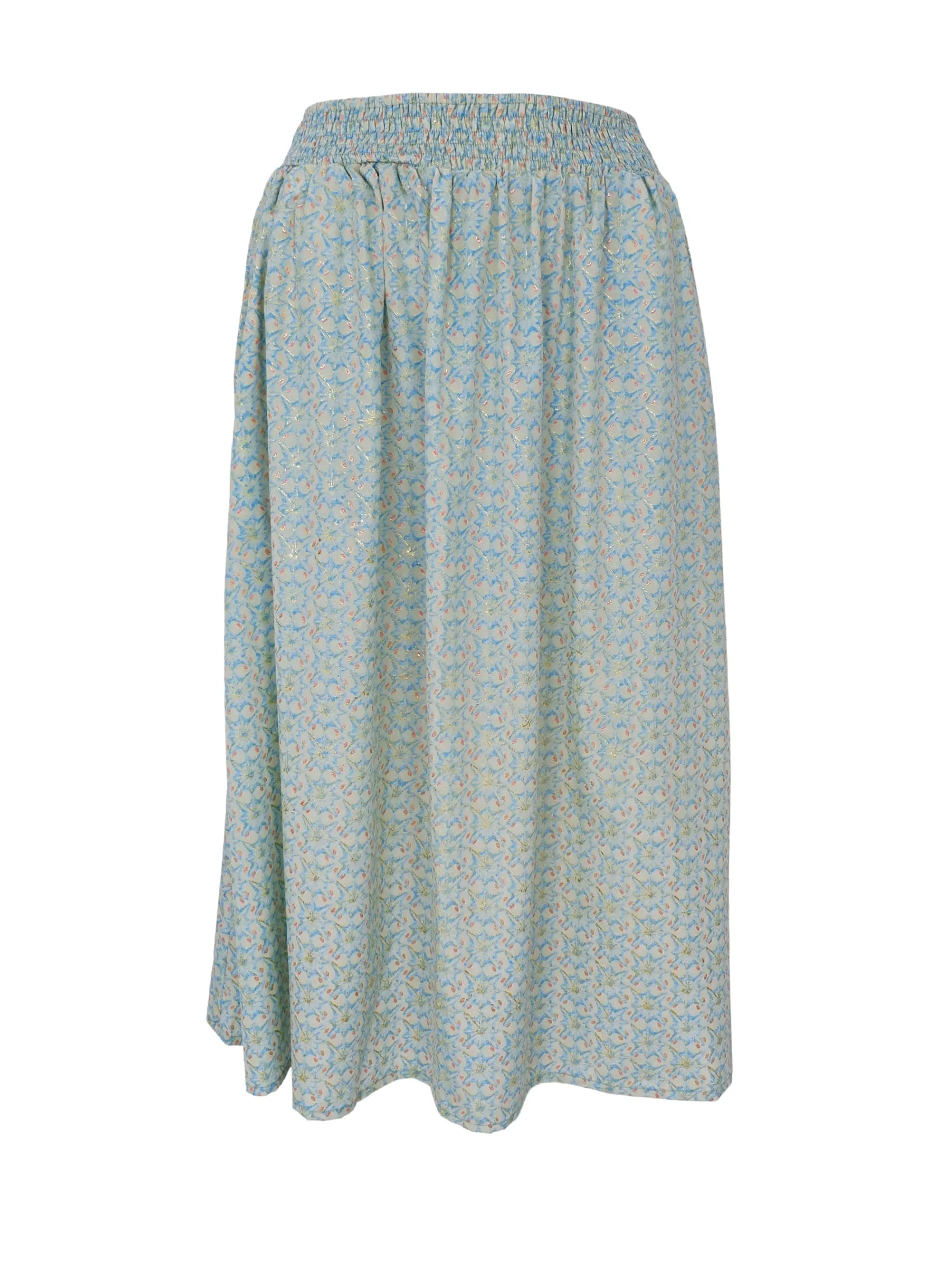 BCLUNA wide midi skirt - Paradise Blue