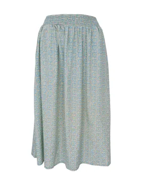 BCLUNA wide midi skirt - Paradise Blue