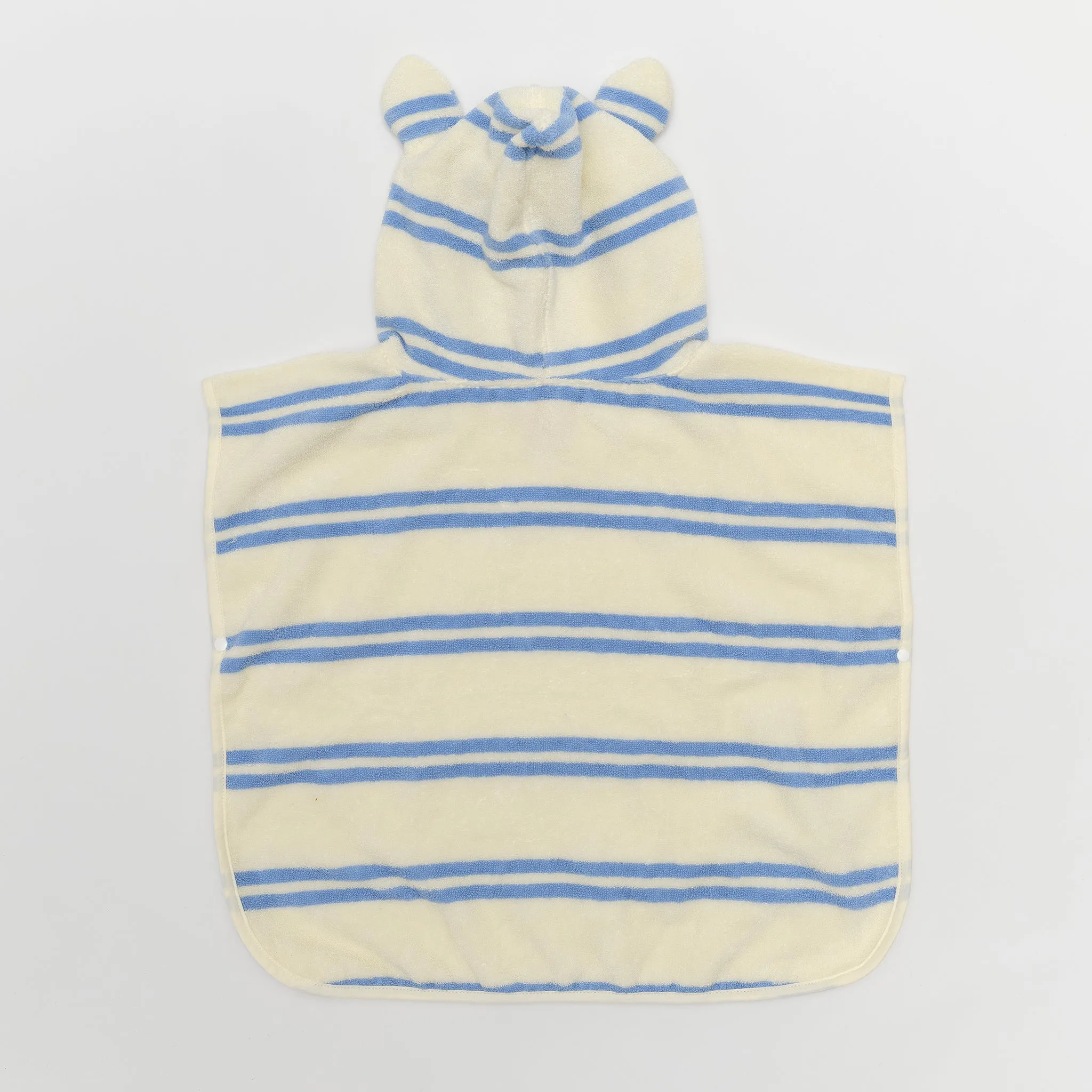 Beach Poncho | Sid the Seagull Blue Stripe