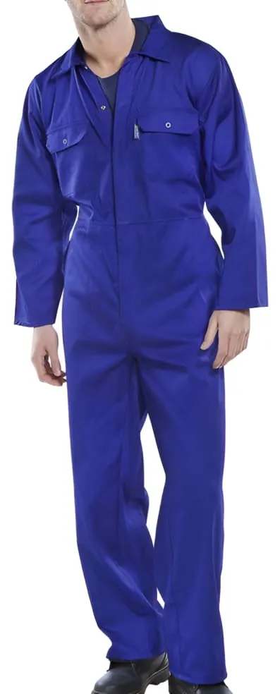 Beeswift Basic Stud Budget Boilersuit overall coverall- Rpcbs