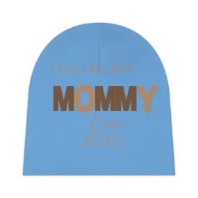 Best Mommy Ever Baby Beanie (AOP)