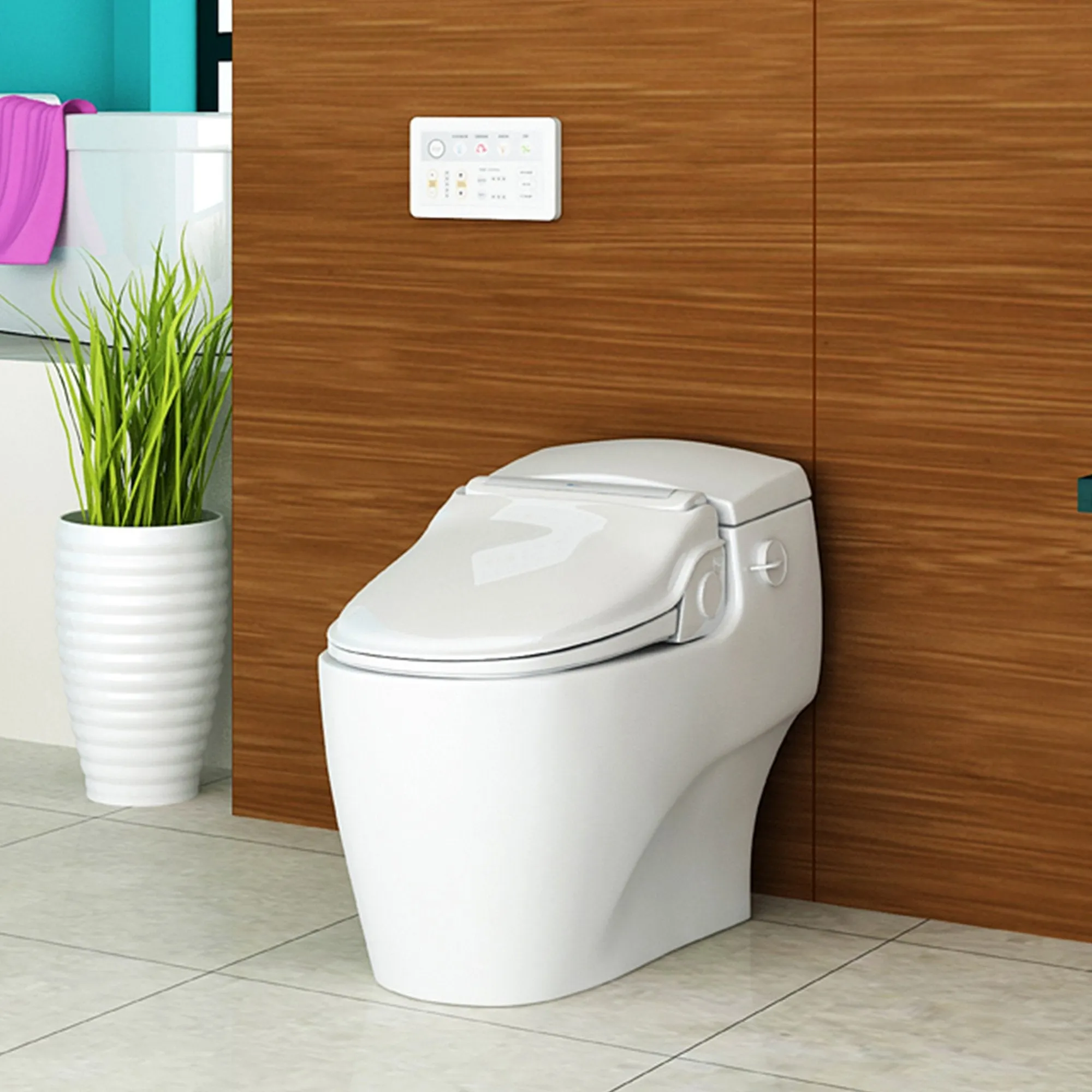 Bio Bidet Supreme BB-1000 Advanced Bidet Seat- Round White