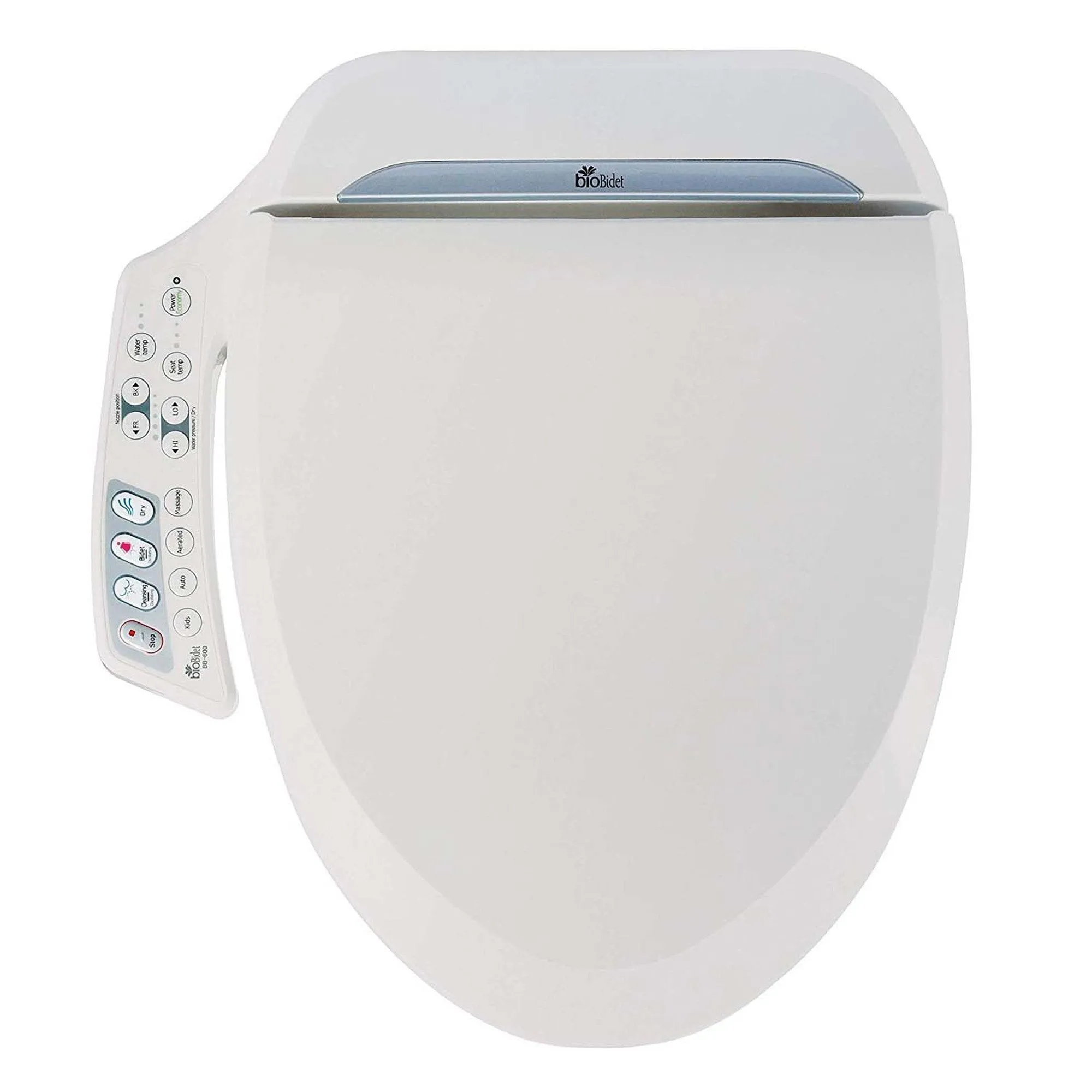 Bio Bidet Ultimate BB-600 Advanced Bidet Seat- Elongated White