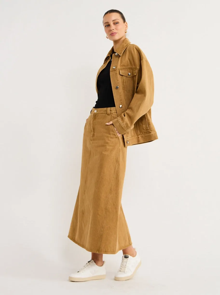 Blanca Nabila Skirt in Camel