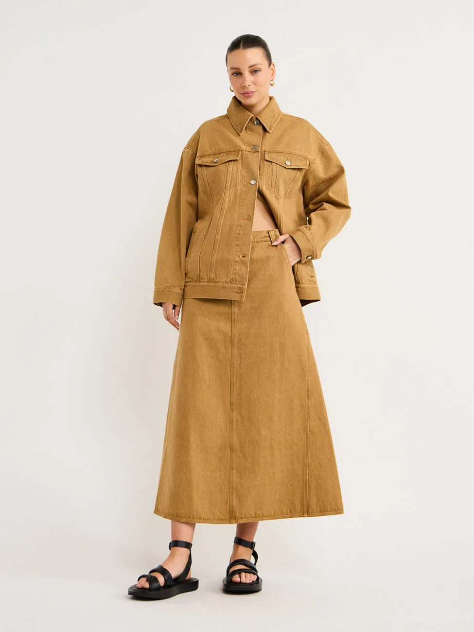 Blanca Nabila Skirt in Camel