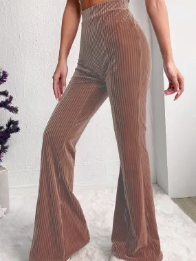 Bodycon corduroy pants