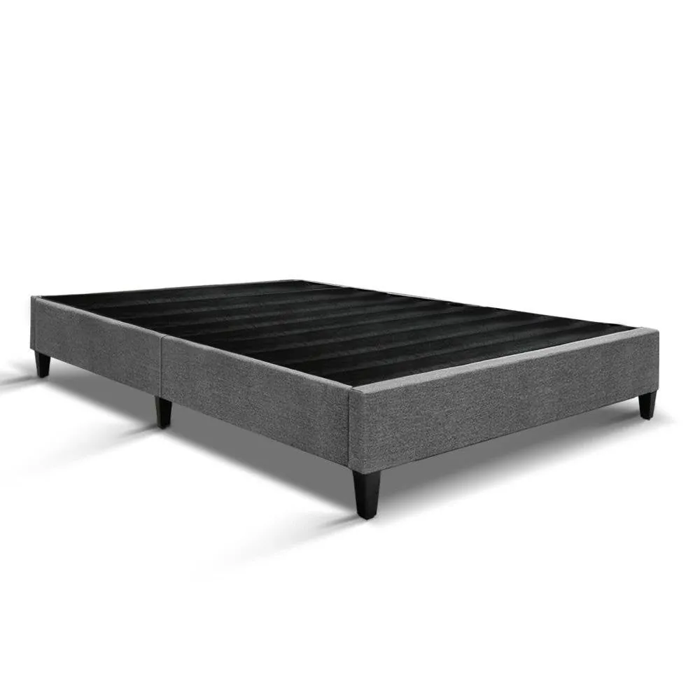 Brisk King Bed Base Frame Grey