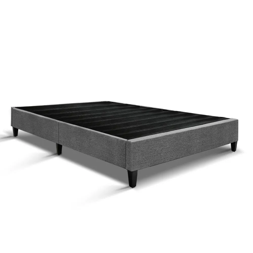 Brisk Queen Bed Base Frame Grey