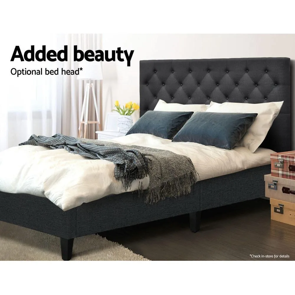 Brisk Queen Bed Frame Charcoal