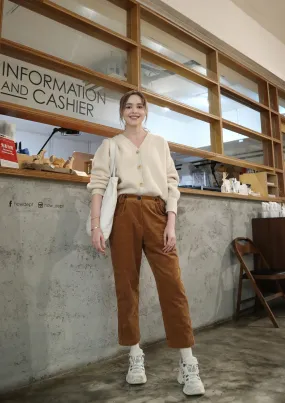 Brown Corduroy Pants