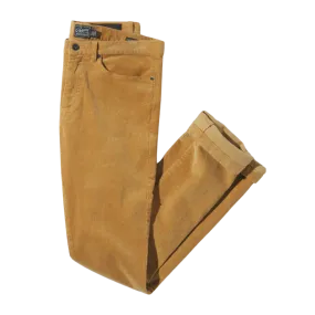 Burlington 5 Pocket Stretch Corduroy - Saddle