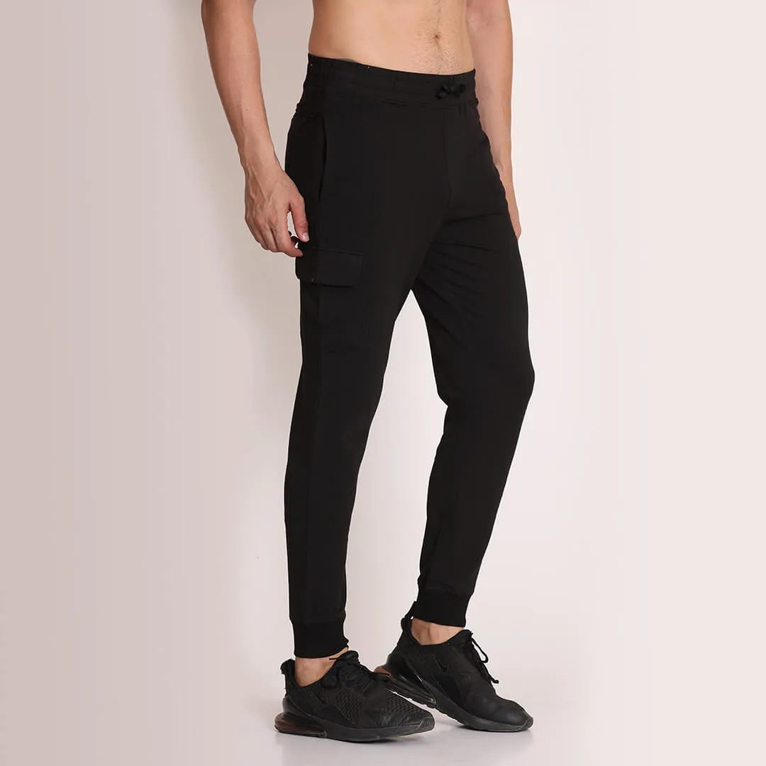 Cargo Joggers - Black