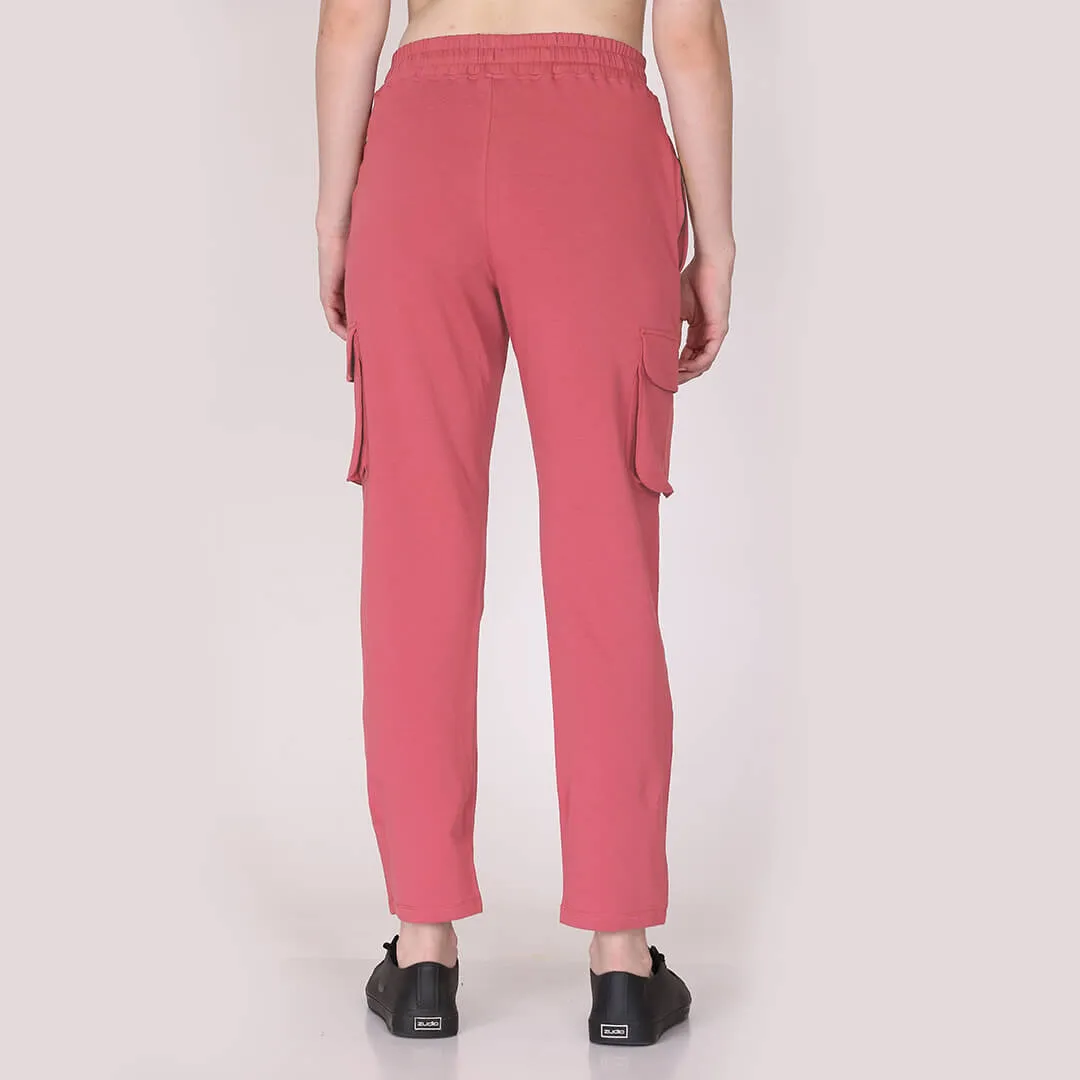 Cargo Pants - Chalk PInk