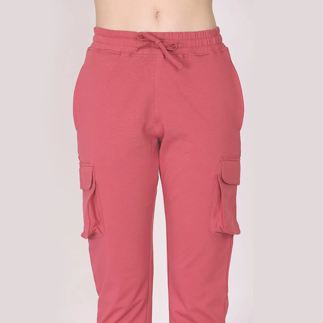 Cargo Pants - Chalk PInk