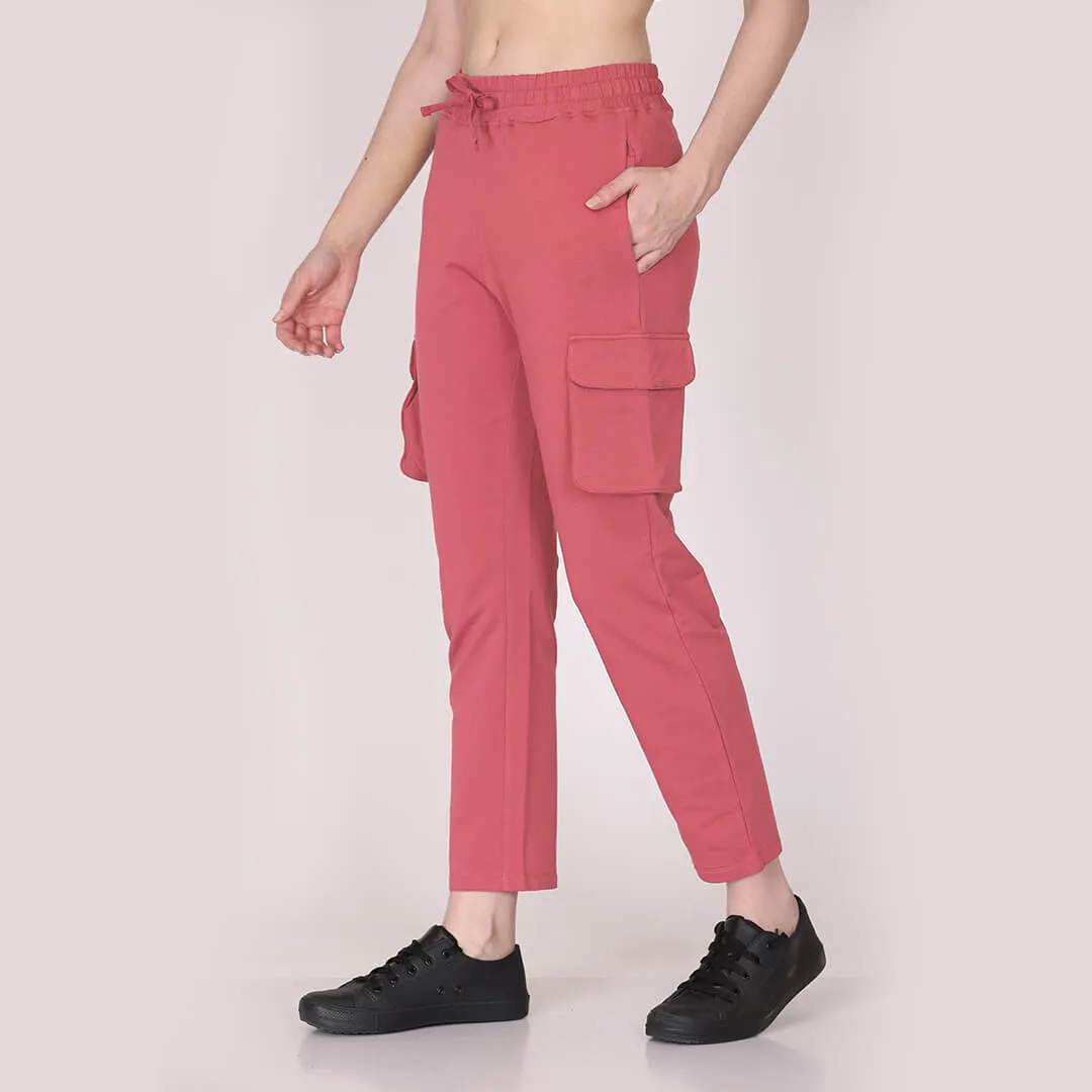 Cargo Pants - Chalk PInk