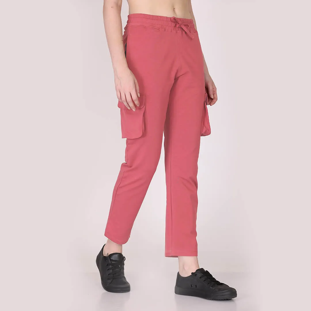 Cargo Pants - Chalk PInk