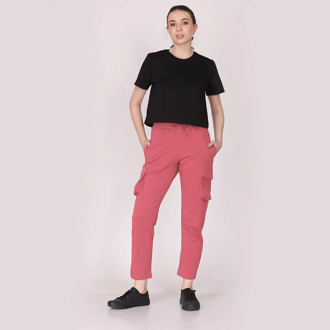 Cargo Pants - Chalk PInk