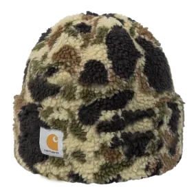 Carhartt WIP Prentis Beanie - Camo Duck Jacquard Green