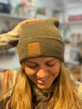 C.C. Beanie in Moss