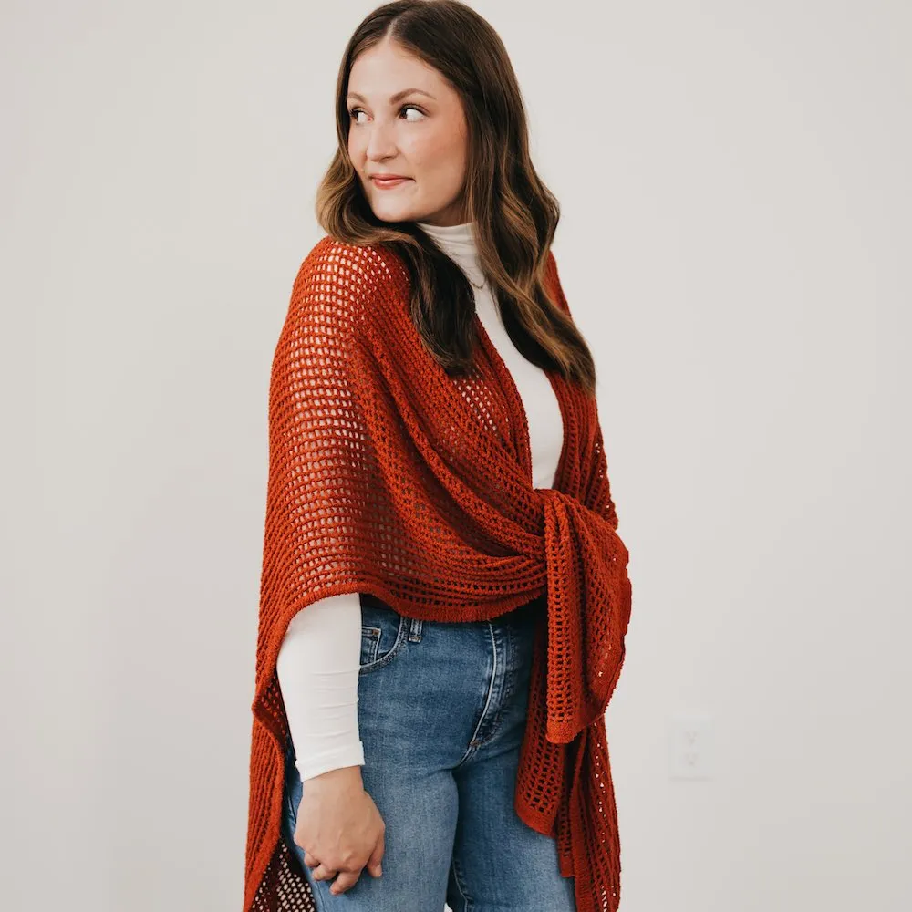 Cece Crochet Poncho