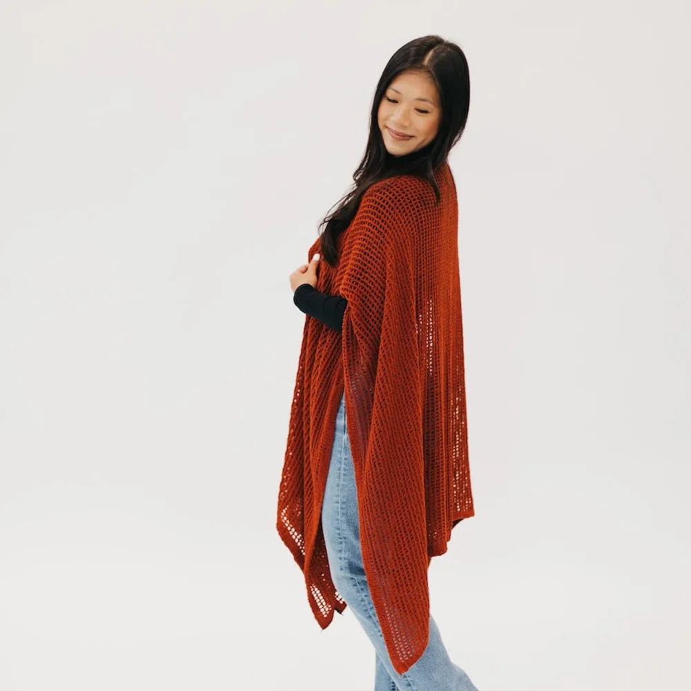 Cece Crochet Poncho