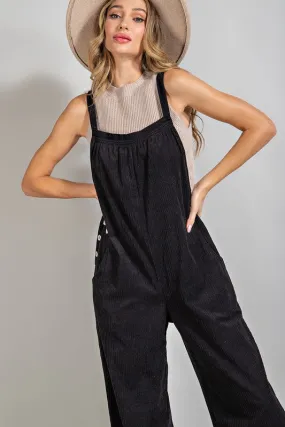 Chasing Skies Corduroy Overall Jumpsuit