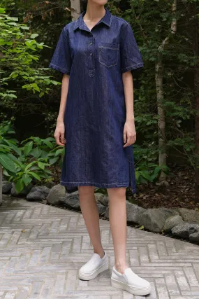 Corrine Denim Dress, Denim