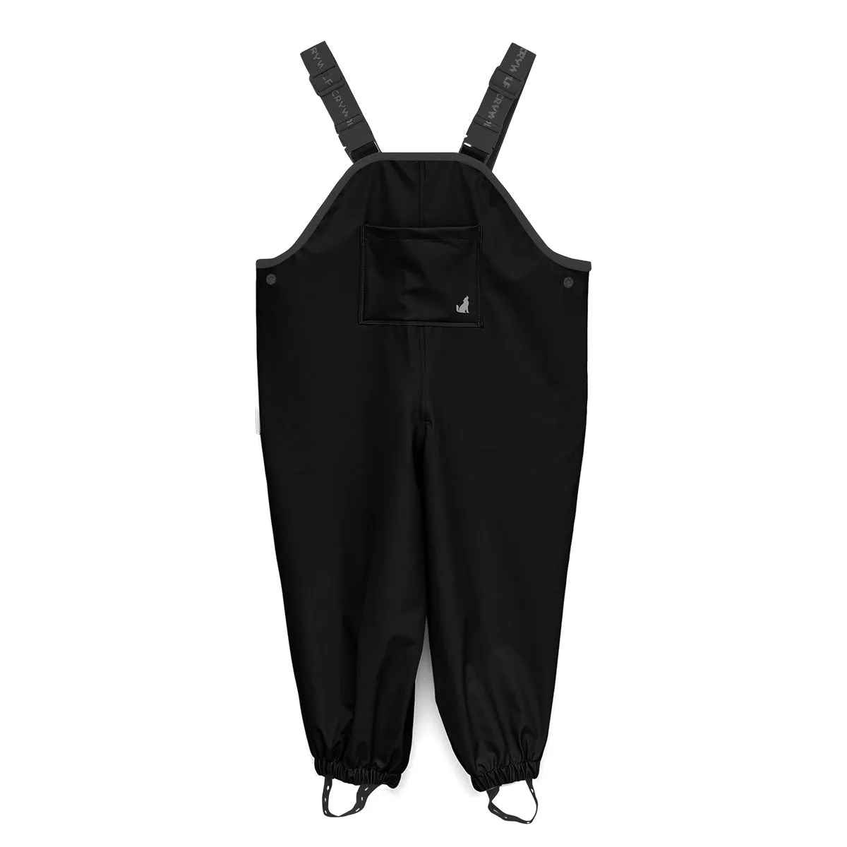 Cry Wolf Rain Overall Black