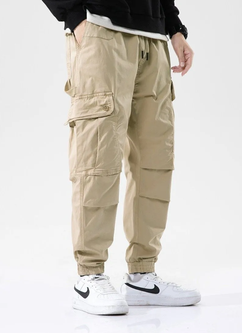 Cuffed Workwear Cargo Pants