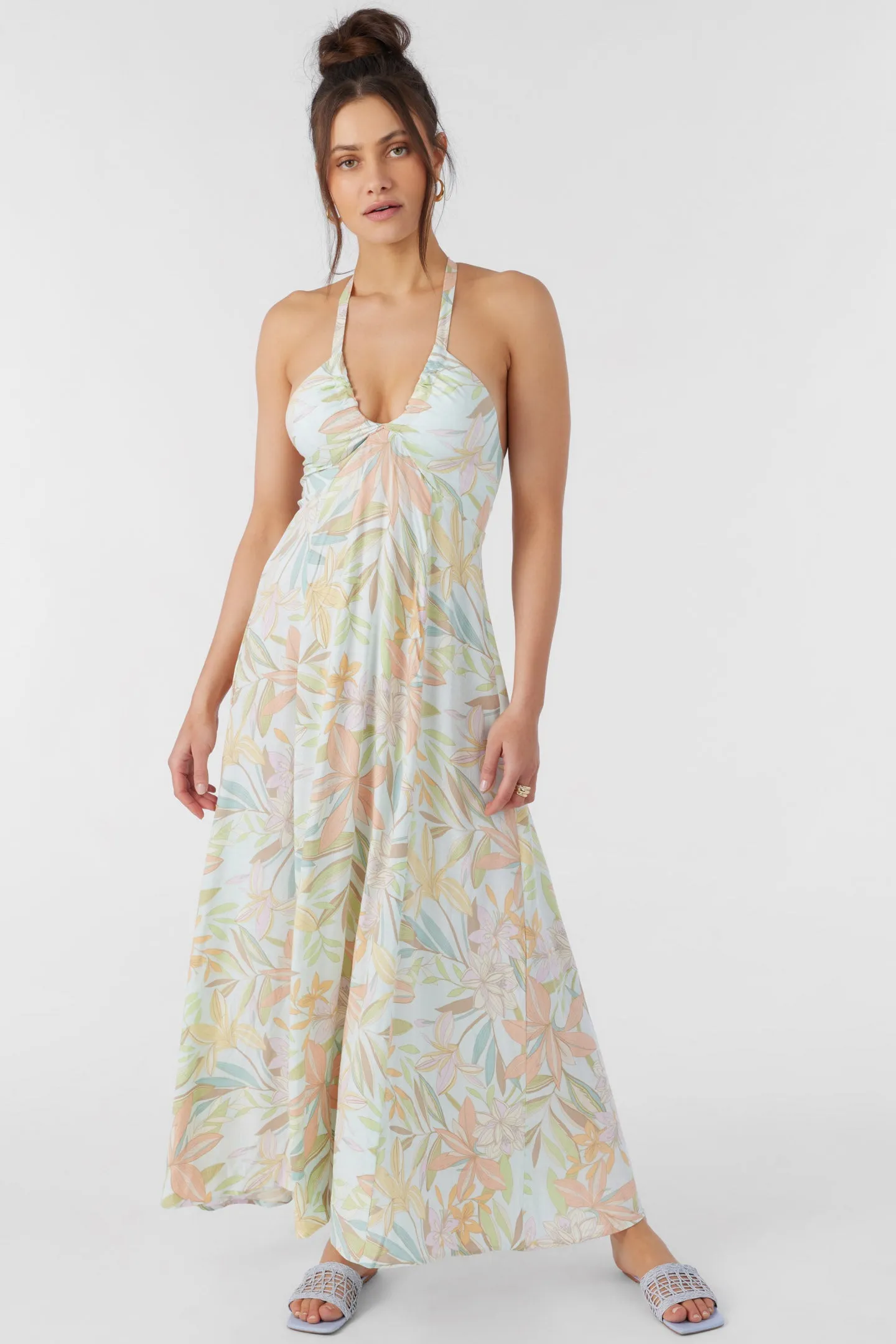 DAVINA DALIA FLORAL MAXI DRESS