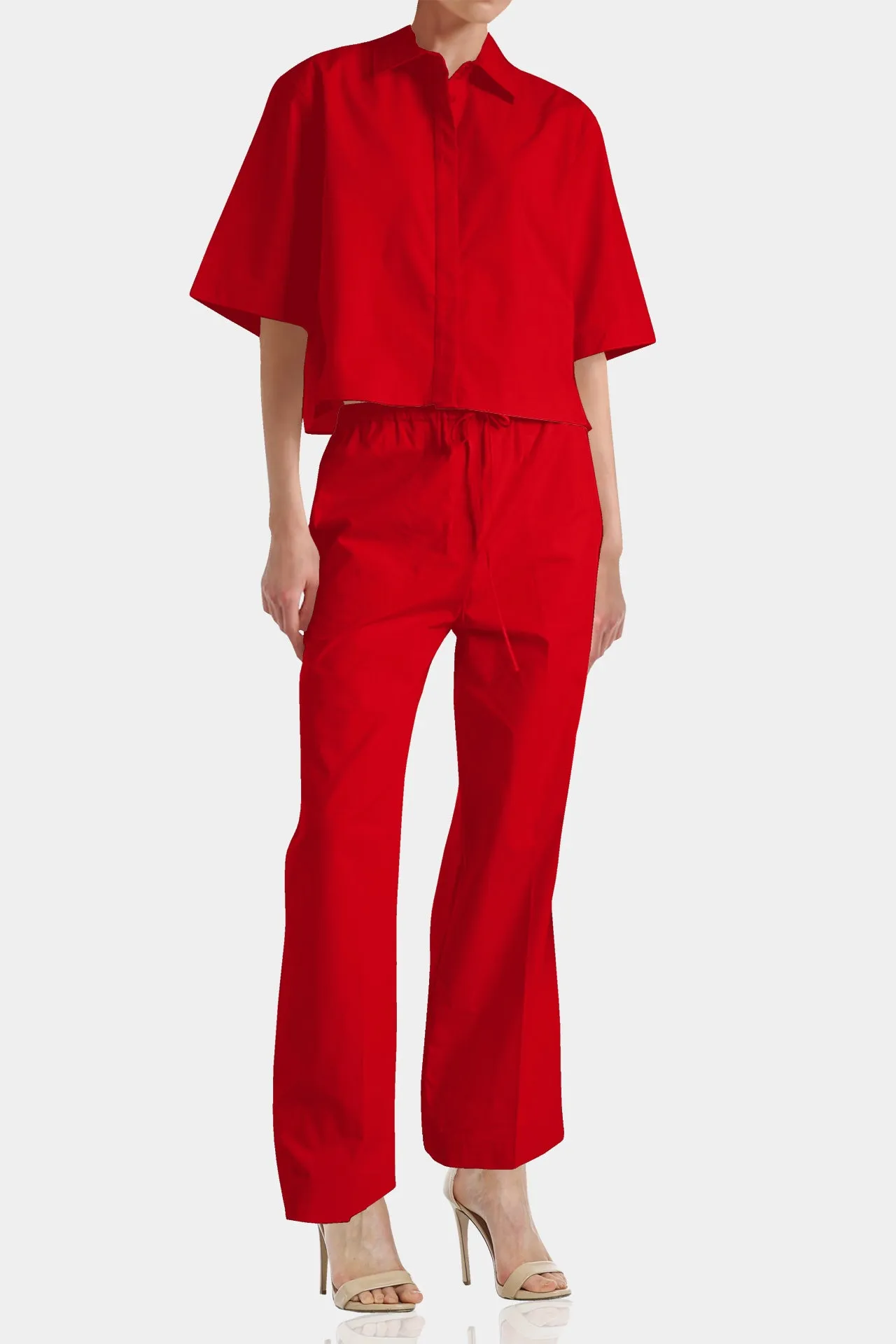 Designer Red Pants For Women