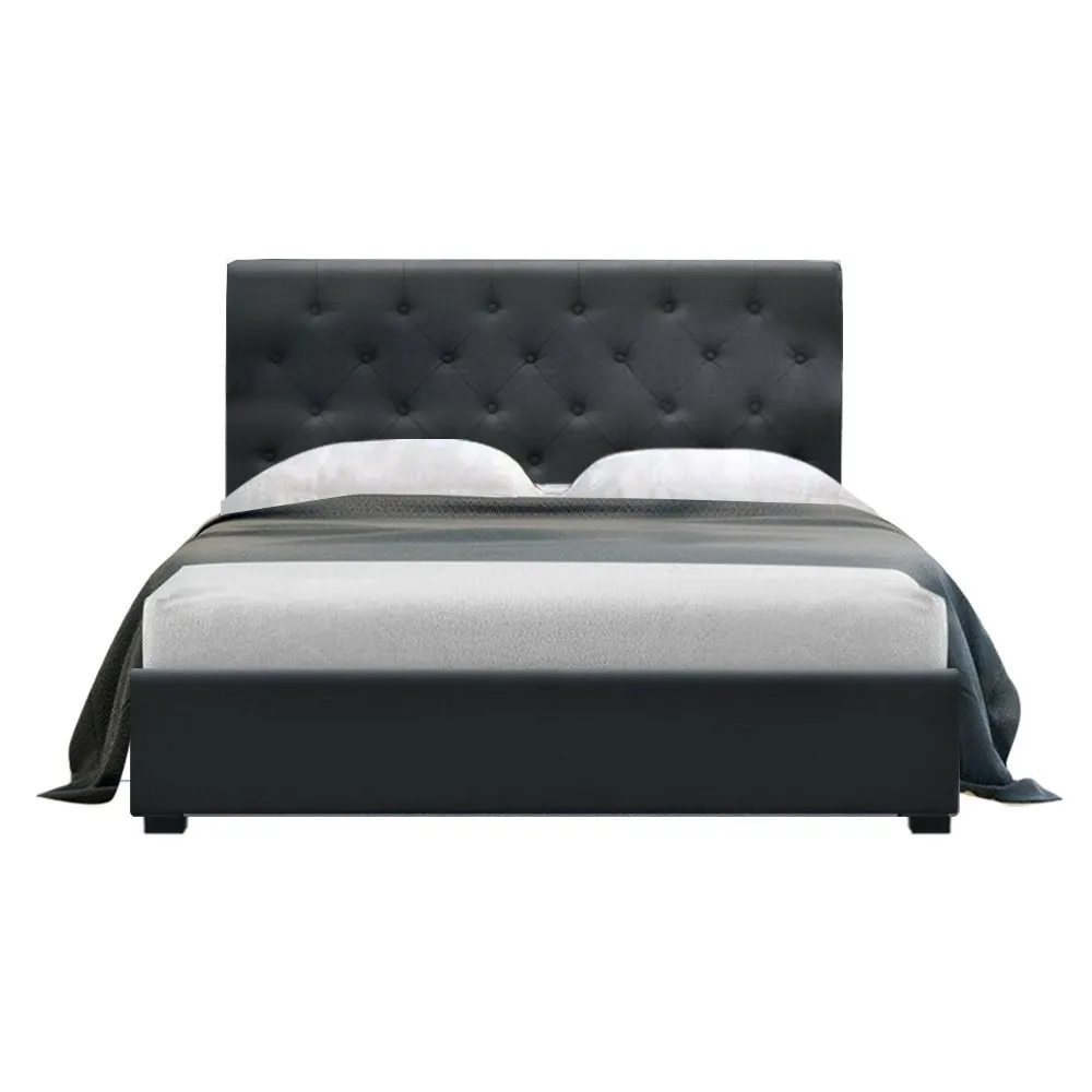 Dorilla Storage Double Bed Frame Charcoal