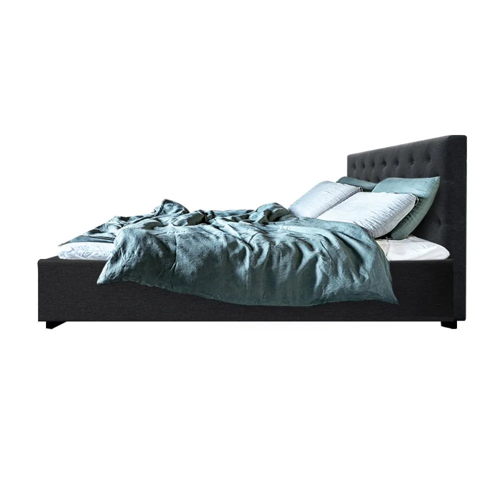 Dorilla Storage Queen Bed Frame Charcoal