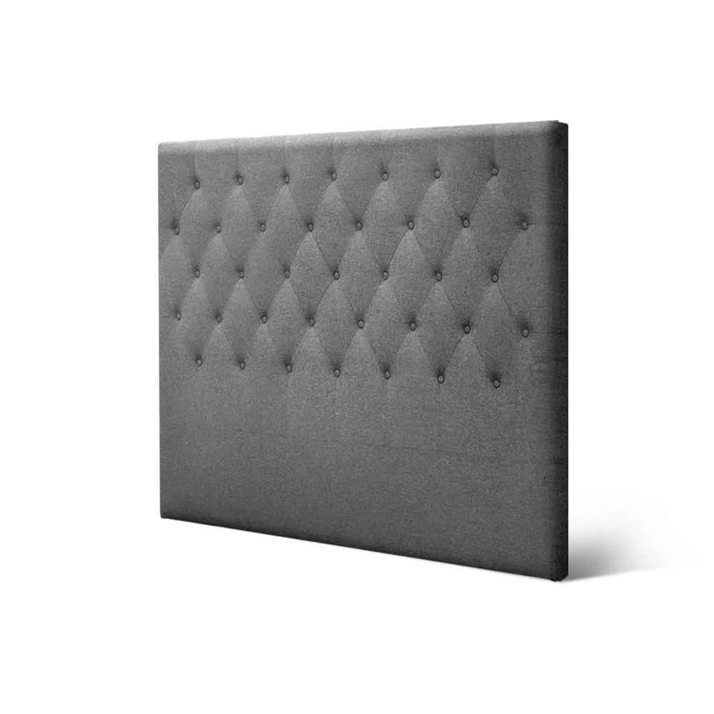 Double Size | Cappi Bed Headboard (Grey)