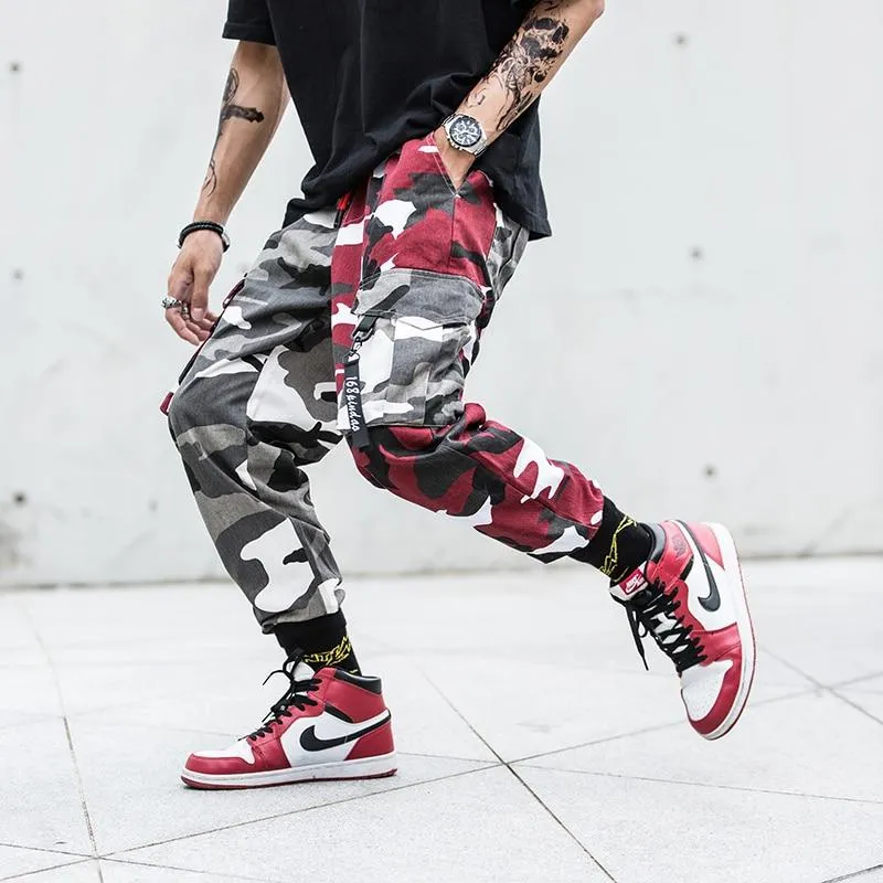 Duo-Tone Rouge Camo Cargo Pants