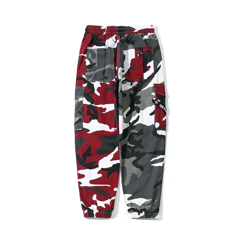 Duo-Tone Rouge Camo Cargo Pants