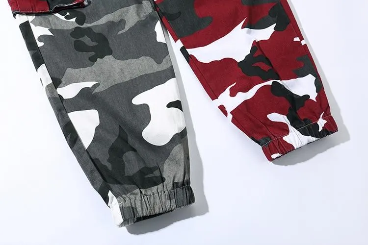 Duo-Tone Rouge Camo Cargo Pants