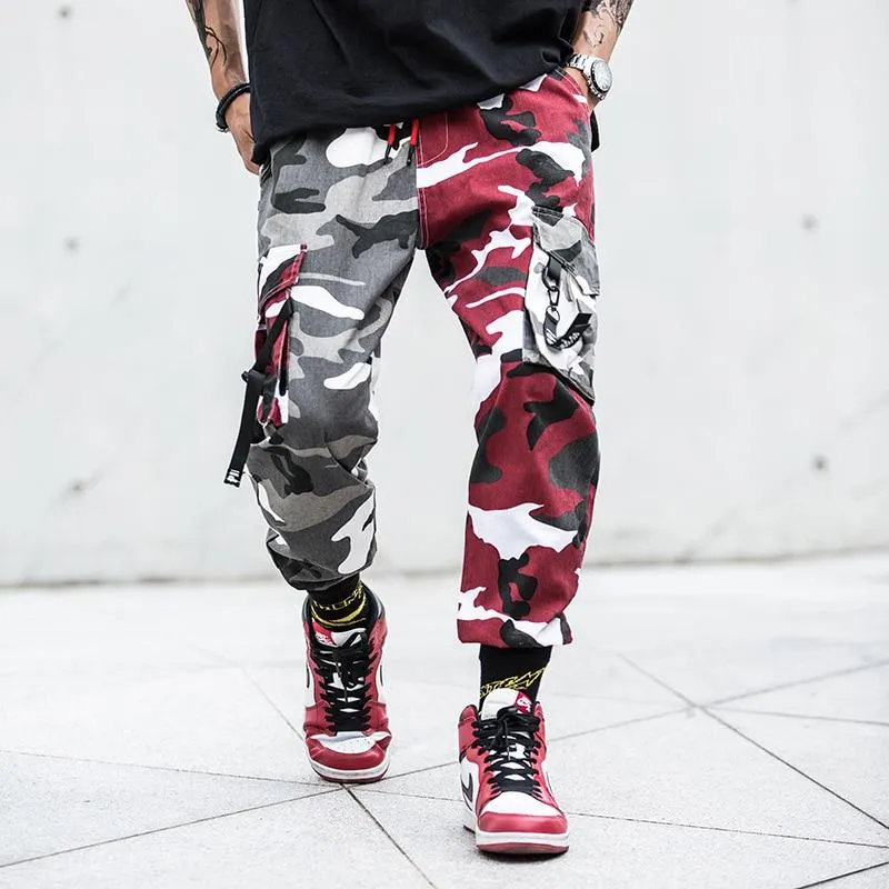 Duo-Tone Rouge Camo Cargo Pants