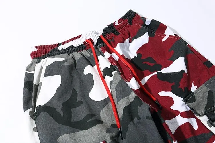 Duo-Tone Rouge Camo Cargo Pants