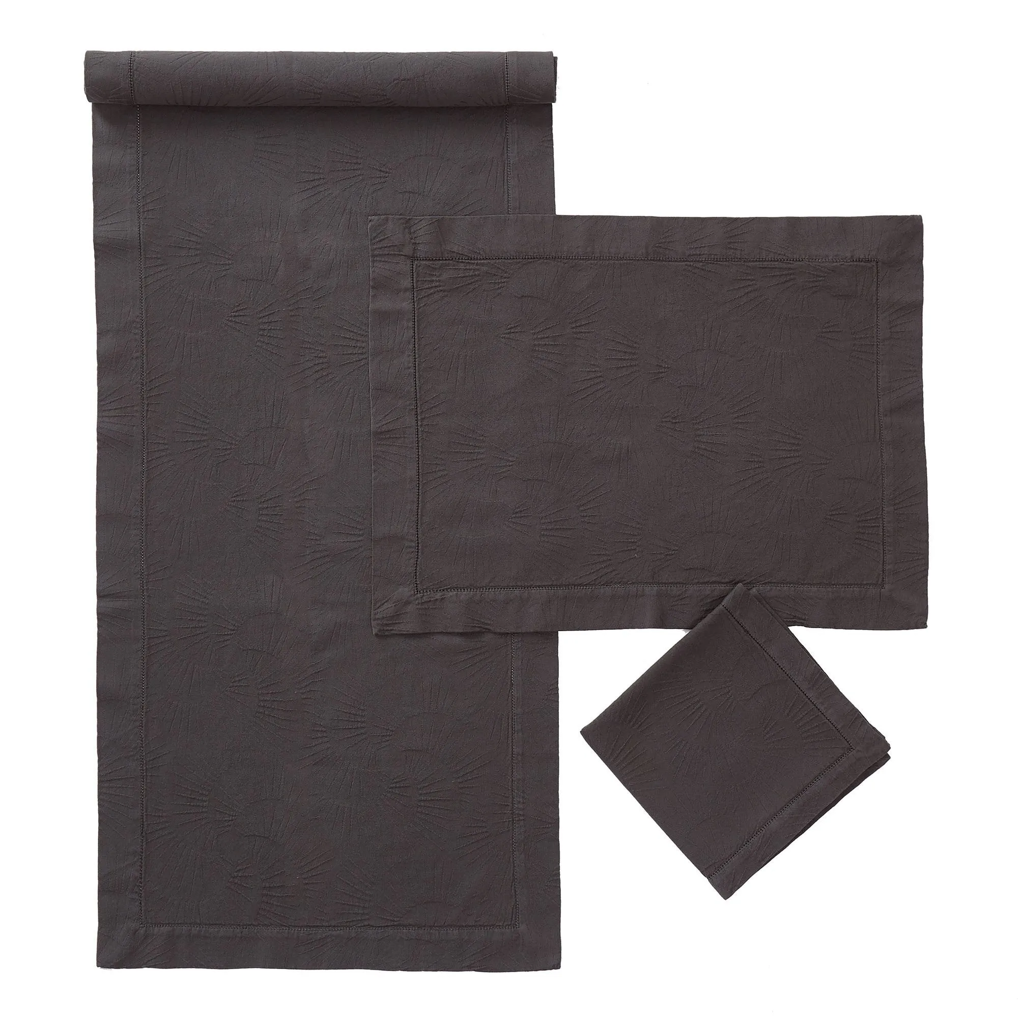 Espinho Table Runner [Charcoal]