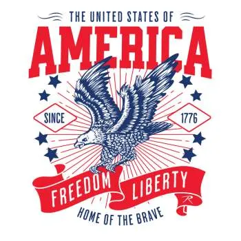 Freedom & Liberty Patriotic T-Shirt