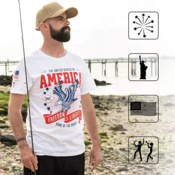 Freedom & Liberty Patriotic T-Shirt