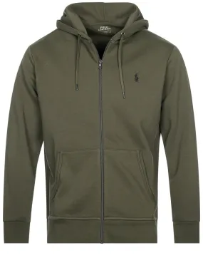 Full Zip Hoodie Olive